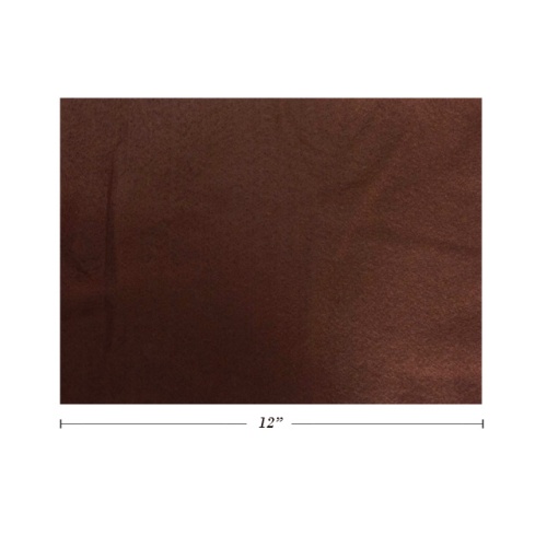 Acrylic Felt Sheet 9x12 Dark Brown