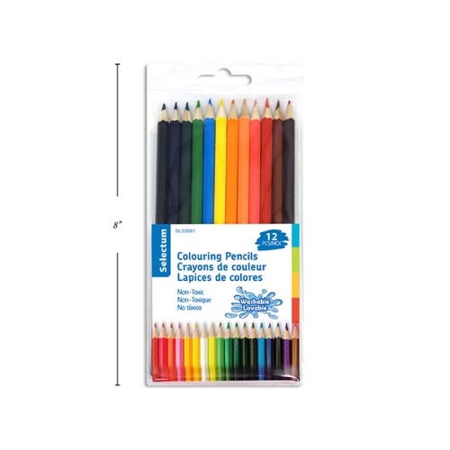 Colored Pencils 12Pk Pre-Sharpened