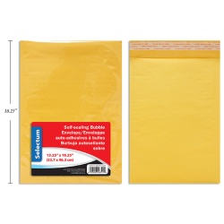 BUBBLE ENVELOPE PEEL & SEAL13.25X18.25 12.5X18""