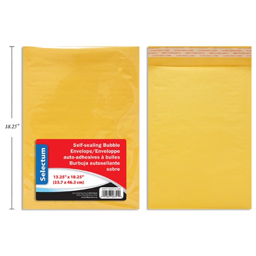 BUBBLE ENVELOPE PEEL & SEAL13.25X18.25 12.5X18