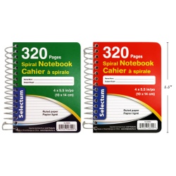 Chubby Coil Book  320 Ruled Pages