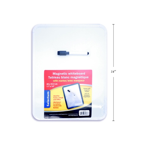 Whiteboard & Magnetic Marker 11 x 14 (Handgable)