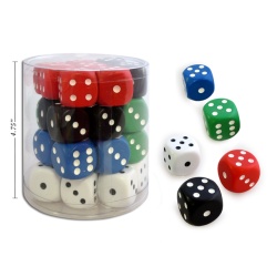 Dice - 25mm drum of 48pc - sold individually