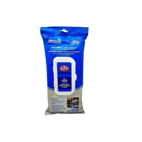 Disposable Oil Change Wipes 30pk. Stp Pro Series