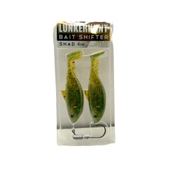 Bait Shifter Shad 4 3/8oz. Sexy Melon 2pk. Lunkerhunt"