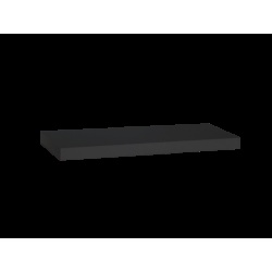 floating wall shelf 60 cm/23.6 - black"