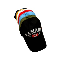 Baseball Cap Canada Est. 1867 Assorted Colours