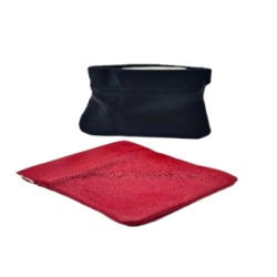 Coin Pouch Lamb Skin Squeeze Style