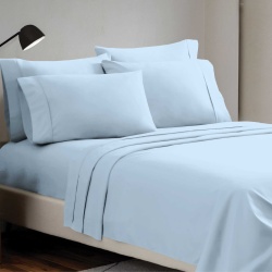 Twin Sheet Set Asst Colours Bamboo Microfiber