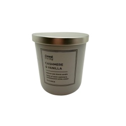 Jar Candle 12oz. Cashmere & Vanilla Real Living