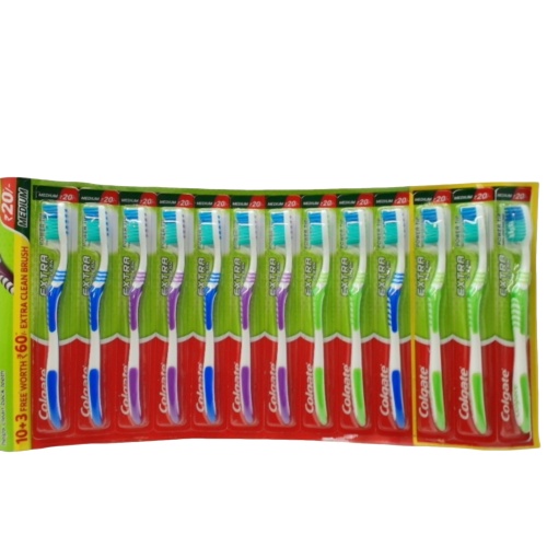 Toothbrush Medium w/Power Tip Extra Clean Colgate - Each sold individually