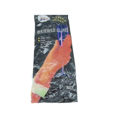 Household Gloves Latex Size Large