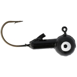 Ball Head Jig 1/8oz. 10pk. Black Eagle Claw