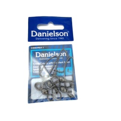 Crane Swivels W/ Cross Lock Snap 4pk. Danielson