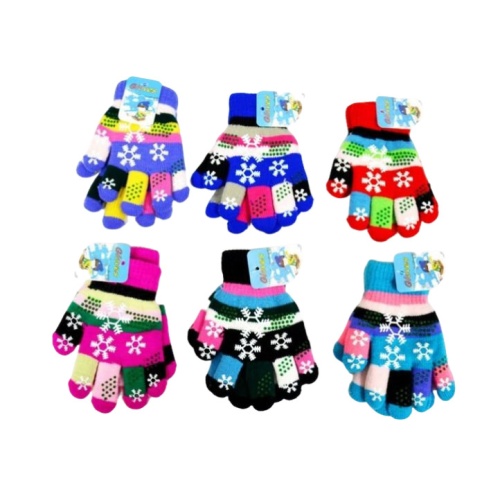 Kids Gloves 2-3 Years Asst Snow Designs