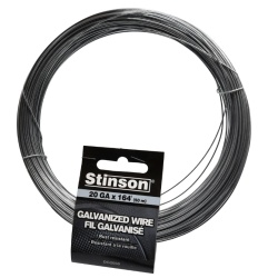 Tie Wire 19ga 164' Black Steel Stinson
