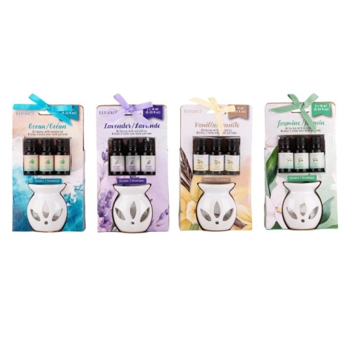 Oil Burner w/ Scented Oil Set