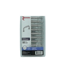 Drawer/Cabinet Pulls 10pk. 96mm Brushed Nickel Rickelieu