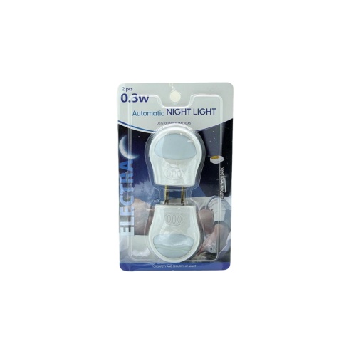 Automatic Night Light 2pk. 0.3w Electra