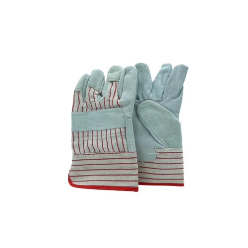 Single Palm Leather Work Glove Red Gumti