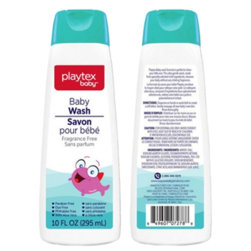 Playtex Baby Body Wash Gentle Cleansing 10oz 275ml