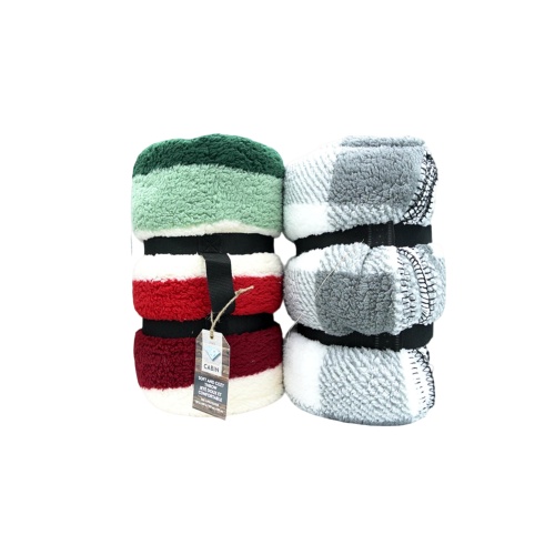 Soft And Cozy Sherpa Throw 50 x 60