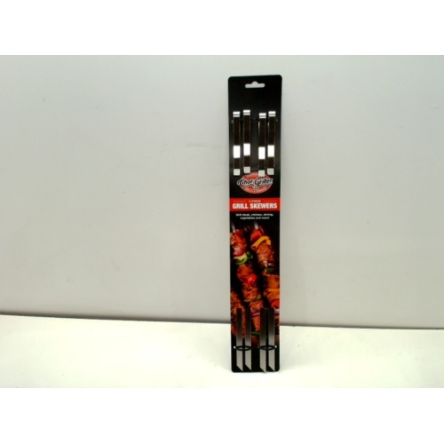 Grill Skewers 4pk. Stainless Steel Char-griller
