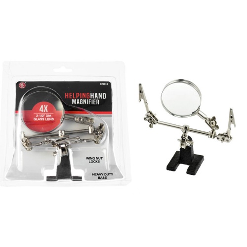 Magnifier 2.5 Helping Hand 4x Magnification