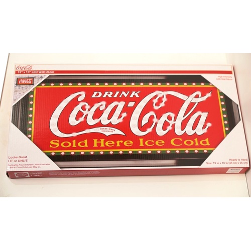 Drink Coca Cola Led Sign 19 X 10