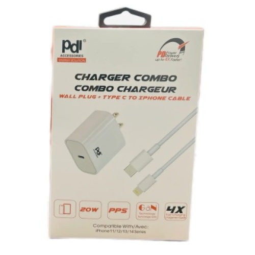 USB C - Lightning Charging Combo 20W PDI