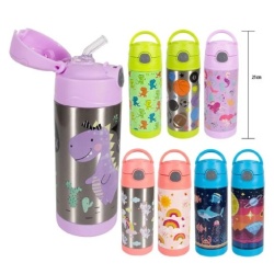 Bottle 355ml Kids Insulated Ass't Designs
