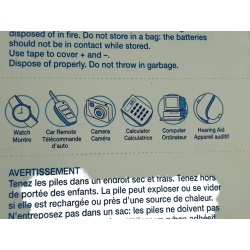 Button cell batteries pack of 14 Assorted