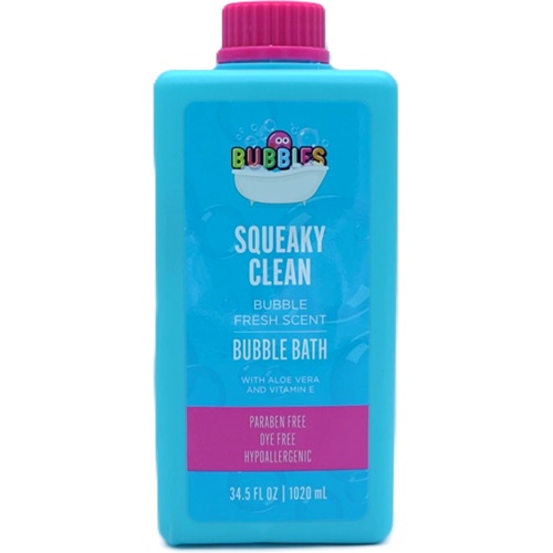 Squeaky Clean Bubble Bath 1020mL