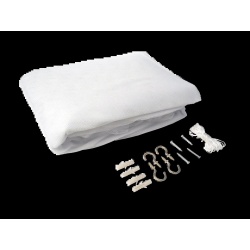 Mosquito Net White Double- 63W, 78"L, 59"H"