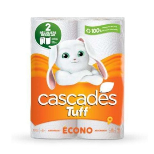 Paper Towel 2 Ply 45 Sheets 2 Rolls Cascades