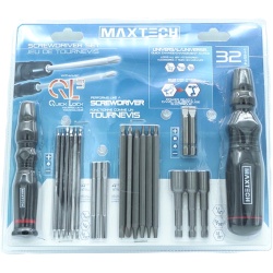 Screwdriver Set 32pc. Set Maxtech