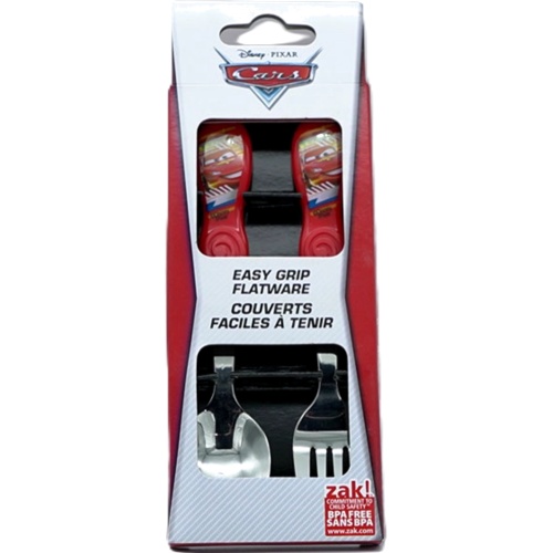 Easy Grip Flatware 2pc. Disney Cars