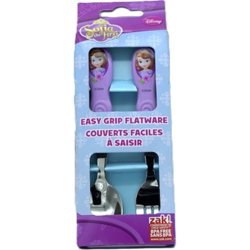 Easy Grip Flatware 2pc. Disney Sofia The First