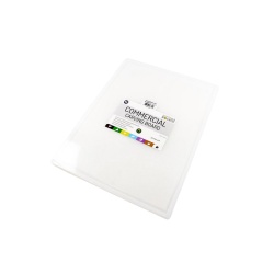 Commercial Carving Board w/Groove 18 x 24" x 0.75" HDPE Poly Thirteen Chefs"