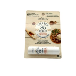 Lip Balm Shea Rich Repair Fragrance Free 3.8g. Softlips