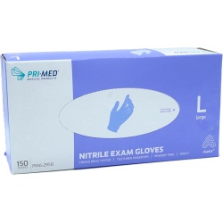 Nitrile Exam Gloves Large 150pk. Aspire