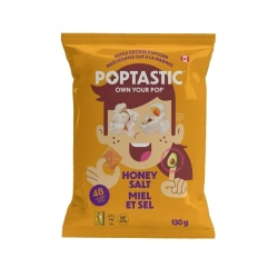 Honey Salt Kettle Cooked Popcorn 130g. Poptastic