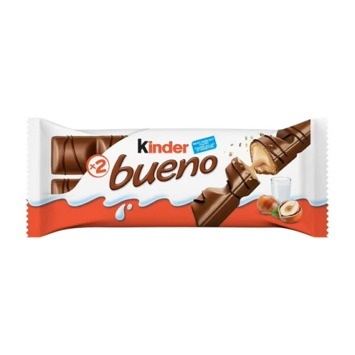 Kinder Bueno Chocolate Bar 2pcs. 43g.