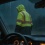 Hi-Vis Safety Rain Coat Medium Sturrdi