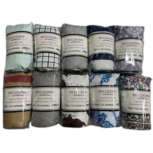 Sheet Set Solid 2PC Economy / Printed Twin