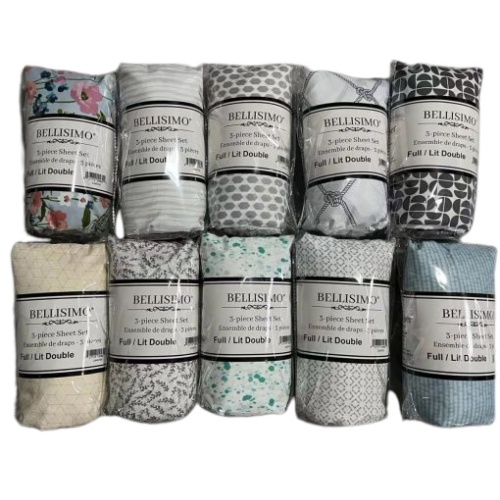 Sheet Set Solid 3PC Economy / Printed Full / Double