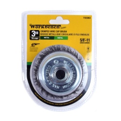 Wire Cup Brush 3 x 5/8""