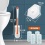 Disposable Toilet Brush w/40 Refills & Storage Caddy Jehonn