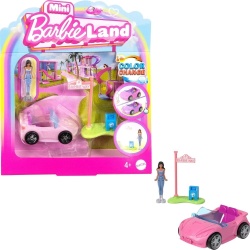 Mini Barbie Land Doll & Convertible Playset