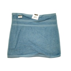 Cotton Face Towel 13 x 13" Denim Blue Haenkrs"